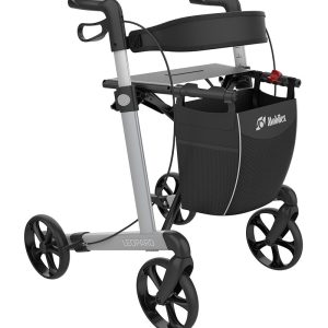 Rollator leopard platin